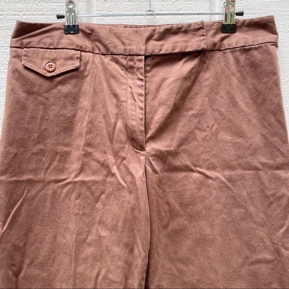 brown crop pants - Picture 2 of 6